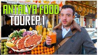 ANTALYA STREET FOOD TOUR | Antalya Vlog 2022