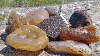 Rockhounding A New River!! Yellowstone River Gravel Renewed For A New Season.