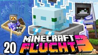 Unser erstes AXOLOTL  Minecraft FLUCHT 3 #20