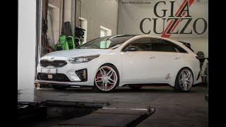 Project  JMS / Giacuzzo/ Corspeed /Eibach Kia Proceed GT Felgen Kharma, Fahrwerk, Bodykit.