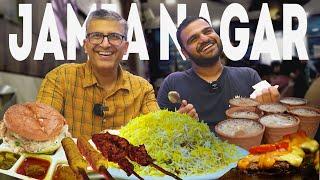 UNSEEN Jamia Nagar Tikona Park Street Food Walk I Rs 99 Non-Veg Thali + Bihari Kabab + Smash Burger