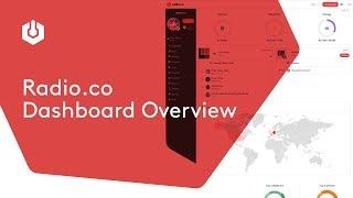 #1. Radio.co Studio: Dashboard Overview