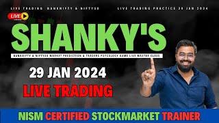 29th JANUARY LIVE TRADING |  BANK NIFTY 50 | BANKNIFTY OPTIONS TRADING LIVE | INTRADAY TRADING LIVE