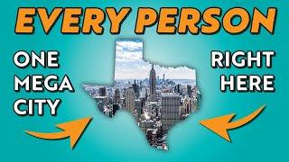 The Power of Population Density: Every Person In a Single City