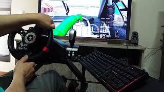 Thrustmaster RGT Force Feedback CLUTCH Racing Wheel - Teste