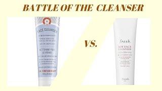 First Aid Beauty Face Cleanser vs. Fresh Soy Face Cleanser