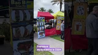 Уличные музыканты в США 