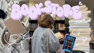 [bookstore vlog]  spend the day book shopping with me at barnes & noble + my 2025 reading journal!