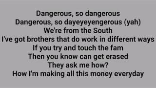 RA x Ard Adz x Harris J - Dangerous | Lyrics