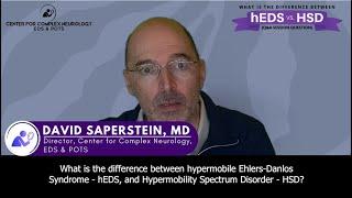 What is the Difference Between hEDS & HSD by Dr. David Saperstein