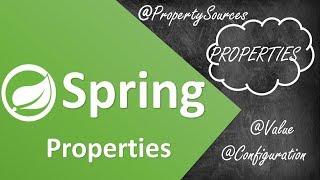 Spring Properties using @PropertySource annotation