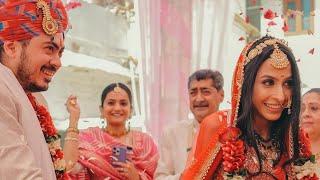 Mrs & Mr Kapoor| Indian Wedding Ceremony| Small Shaadi| Just Married Rahul & Sanjana| Pure Bliss