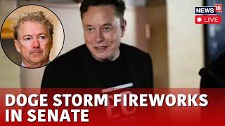 Elon Musk Meets House Republicans As Concerns About DOGE Mount | DOGE Senate Hearing LIVE | N18G