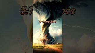 Top 7 Most Dangerous Natural Disasters #shorts #Crazy-7