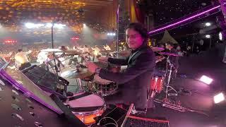 VŨ TRỤ CÓ ANH - PHƯƠNG MỸ CHI LIVE PERFORMANCE AT LSXMA 2023 | NHAT HAO #drumcam