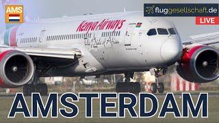 Airport LIVE: Amsterdam Schiphol AMS   | Dienstag | 8.10.2024 #airportlive