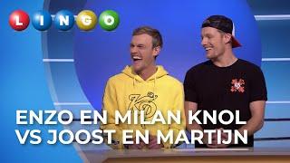 KNOLPOWER bij LINGO! | Enzo en Milan Knol tegen Joost en Martijn | Vrienden van Lingo #AFL3