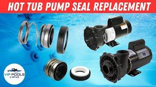 How To Change a Leaking Hot Tub Pump Seal