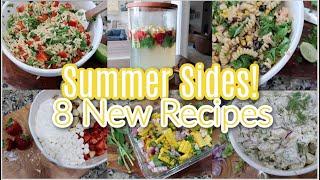 8 Summer Sides! Recipes for Summer BBQ! Cook With Me From Scratch! Homemade Lemonade The Best!