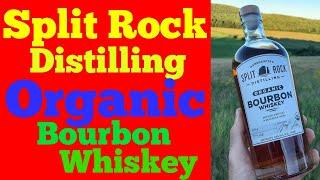 WHISKEY REVIEW:  Split Rock Distilling ORGANIC 4 Grain Bourbon Whiskey Review My Bourbon Journey