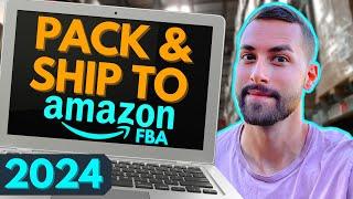 How To Send Your First Shipment To Amazon FBA | BEGINNER TUTORIAL 2024