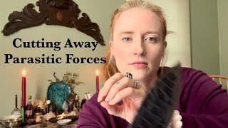 Destroying Parasitic Forces with Hekate and Triplicate Goddesses #witch#reiki#asmr#healing#plucking