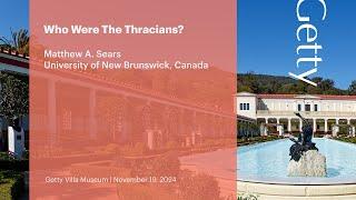 Who Were the Thracians?