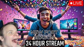 ALL NIGHTER STREAM.. 2K SUBSCRIBER STREAM. NEW FORTNITE SEASON LIVE