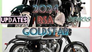 2024 BSA GOLDSTAR 650 || BIG SINGLE THUMPER || CLASSIC RETRO || UPDATES || SPECS || WHATS NEW?