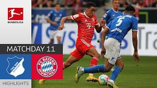 TSG Hoffenheim - FC Bayern München 0-2 | Highlights | Matchday 11 – Bundesliga 2022/23