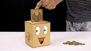 Personal Money Box at Home from Cardboard v2.0