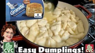 Shortcut Chicken and Dumplings - Mama's Old Fashioned Southern Comfort Food Recipes