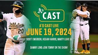 A's & Royals Pregame Show |  Scott Emerson, Marty Lurie & Sam Long join Towny on A's Cast Live!