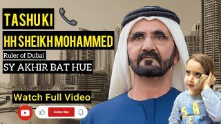 Unbelievable Encounter: Tashu Faces Dubai's Ruler!