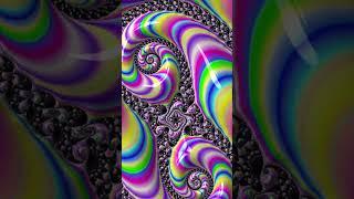 #psyart #trippyart #hypnotic Pastel Fractal Vibes: Psychedelic Techno Journey