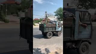 Mini dump truck? Tiny but cute - Vietnam style  