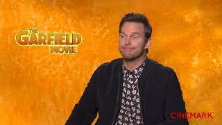 The Garfield Movie Interview with Chris Pratt | Cinemark