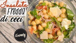 INSALATA Fredda di CECI - Piatto Unico [Ricetta Facile e Veloce]