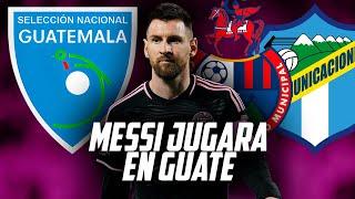 ESTE ES EL EQUIPO QUE JUGARA VS MESSI Y EL INTER MIAMI EN GUATEMALA