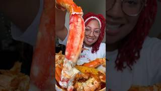 Huge King Crab | Seafood Boil Mukbang  #mukbang #asmr