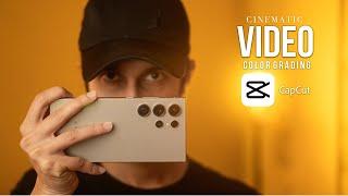 CAPCUT MOBILE ADVANCED CINEMATIC VIDEO COLOR GRADING | P J Cinematic Ideas