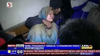 Mobil Pick Up Terguling, 16 Penumpang Tewas