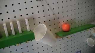 8th Grade Student-Made Rube Goldberg Machine