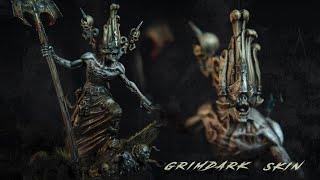 How to Paint Grimdark skin || Part 2