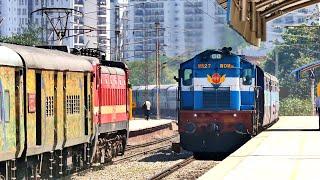 Crossing Trains  | All Train Videos Indian Railways