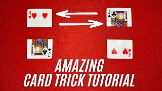 AMAZING CARD TRICK TUTORIAL 🪄 AMAZE YOUR FRIENDS #magic #tricks #tutorial