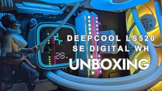 Deepcool LS520 SE DIGITAL WH Unboxing