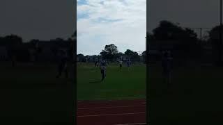 Patapsco Patriots- "Kamar Daniels" Jv-#83 TE-#53 OG Varsity-#23 MLB 15yd catch for 1st down