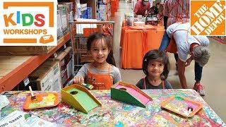 DIY Mini Golf | Home Depot Kids Workshop | Free For Kids | Mytwolittlesunshines