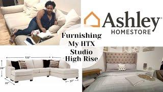 Furnishing My Houston High Rise Studio Apartment | Shop with Me